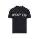 Off-White Black Bookish Scarf Regular S/S Tee
