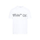 Off-White White Bookish Scarf Regular S/S Tee