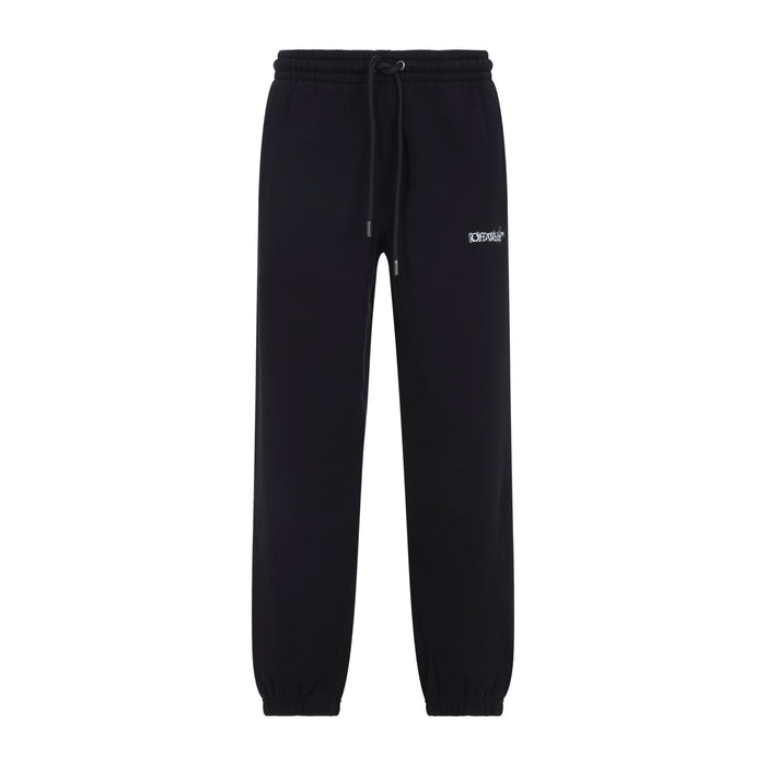 Off-White Heraldic Treshold Arrows Cuffed Sweatpan