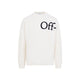 Off-White Cream Bookish Shared Knit Crewneck