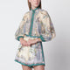 Zimmermann Cream Cotton And Silk Indra Shirt