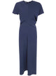 Drhope Bias Cut Crew Neck Dress