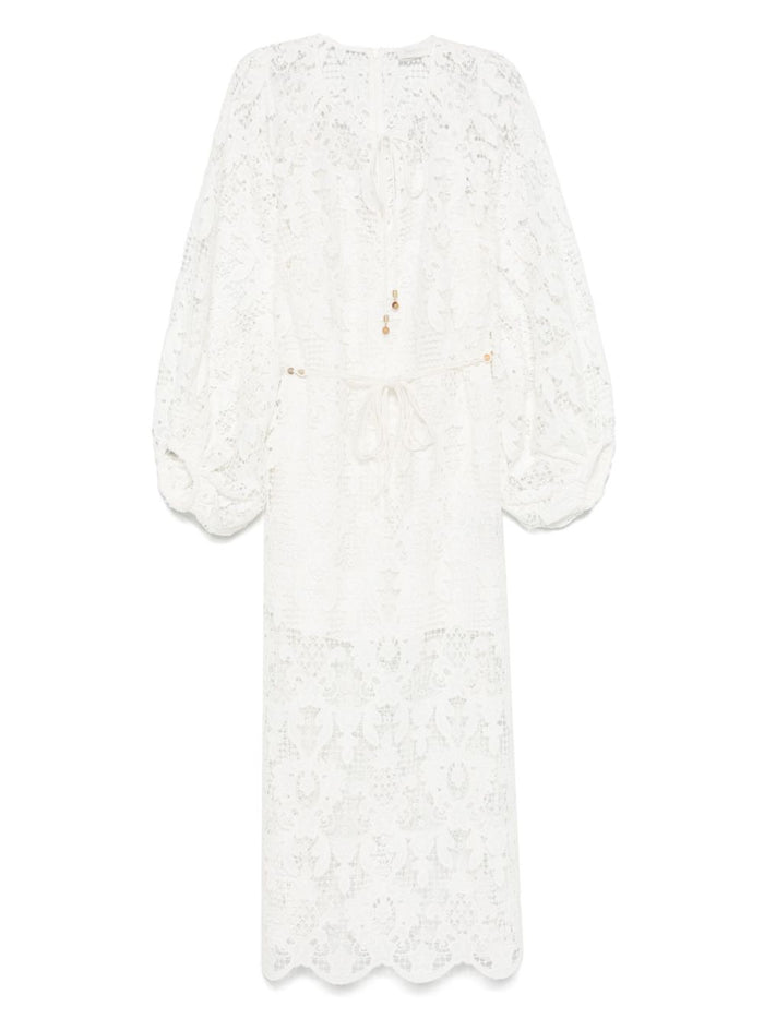 Zimmermann Coco Lace Midi Dress