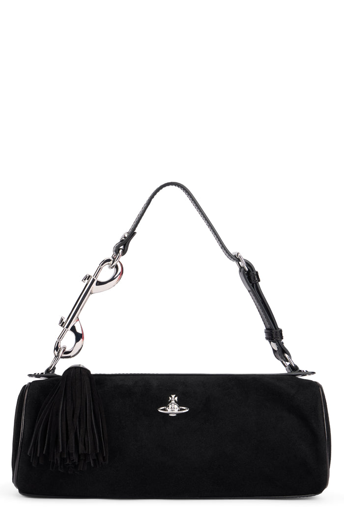 Vivienne Westwood Cindy Cylinder Purse -  - Leather - Black