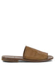 Moma Brown Calf Leather Rubber Sandals