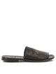 Moma Brown Calf Leather Rubber Sandals