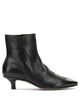 Pomme D'or Black Leather Cow Leather Boots