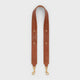 Celine Celine Triomphe Strap Belt Embroidered Denim Style Leather