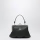 Vivienne Westwood Granny Frame Bag In Black Grained Pu