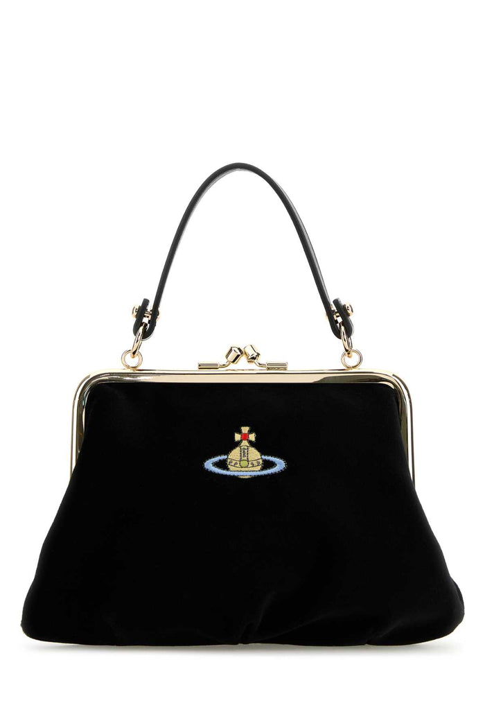 Vivienne Westwood Granny Frame Purse -  - Leather - Black