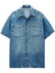 Alexander Wang Boxy Denim Shirt Dress