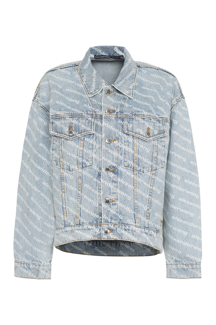 Alexander Wang All Over Logo Jacket