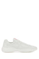 Prada White Nappa Leather Sneakers
