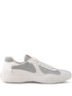 Prada White Calf Leather Sneakers