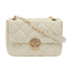 Vanessa Bruno	 Grand Moon Shoulder Bag -  - Leather - Beige