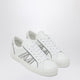 Moncler  White Leather Monaco2 Sneakers