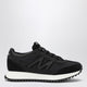 Moncler Pacey2 Sneakers In Black Suede And Nubuck