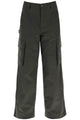 Valentino Garavani Olive Green Polyester Blend Cargo Pant