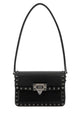 Valentino Garavani Black Leather Rockstud23 Shoulder Bagâ