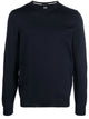 Boss Regular Fit Virgin Wool Jumper With Embroidered Logo