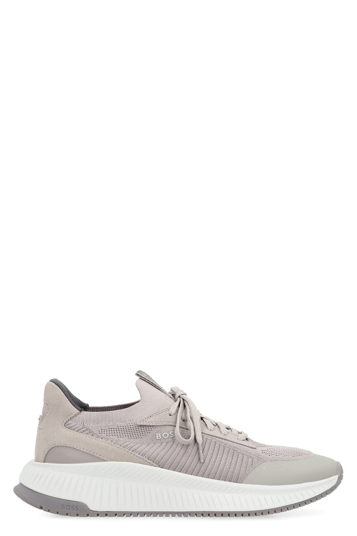 Boss Sock Fabric Low-Top Sneakers