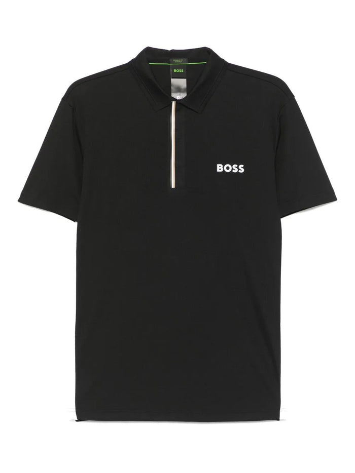 Boss Technical Fabric Polo Shirt
