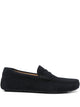 Hugo Boss Leather Rubber Boat Shoes