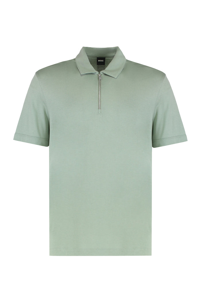 Boss Pique Cotton Blend Polo