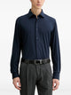 Hugo Boss Blue Polyamide Shirt