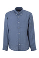 Boss Pure Linen Regular Fit Shirt With Button-Down Collar