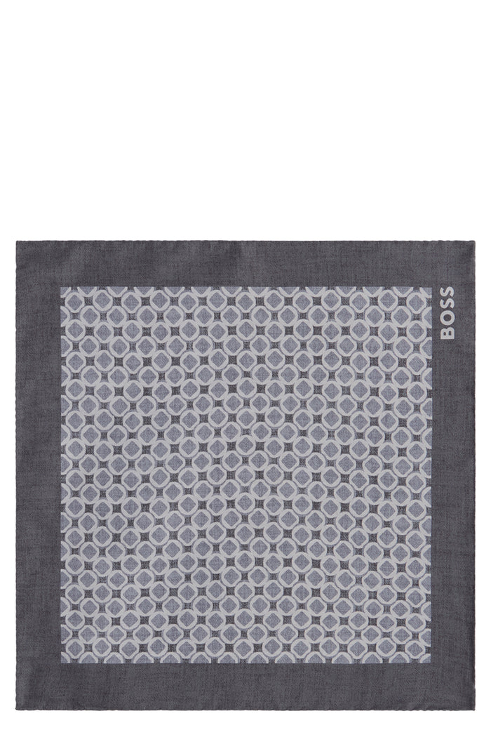 Boss Silk Scarf With Print
