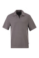 Boss Textured Cotton Polo Shirt With Open Collar