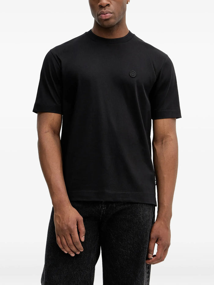 Hugo Boss Black Cotton T-Shirts