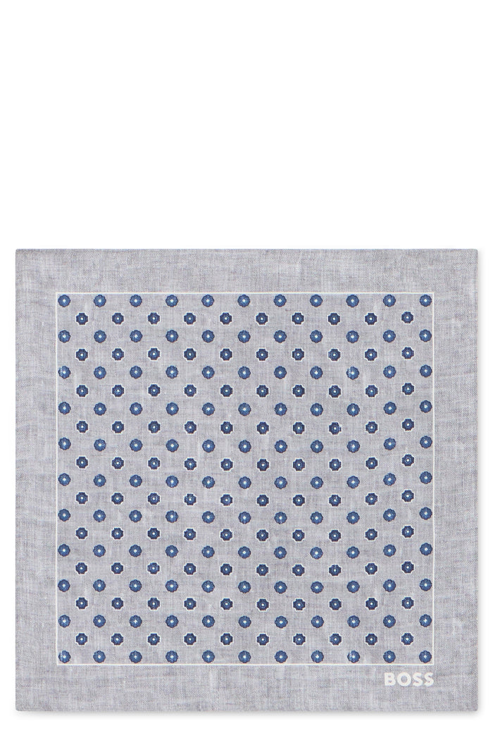 Boss Printed Silk Pouch