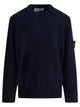 Stone Island Kids Blue Cashmere Knitwear
