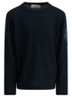 Stone Island Kids Blue Cotton Knitwear