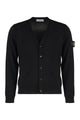 Stone Island Cardigan In Virgin Wool