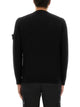 Stone Island Virgin Wool Crew-Neck Sweater