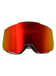 100% White / Red Acetate Sunglasses