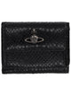Vivienne Westwood Black Calf Leather Wallet