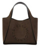Stella Mccartney Moka Stella Logo Tote Bag