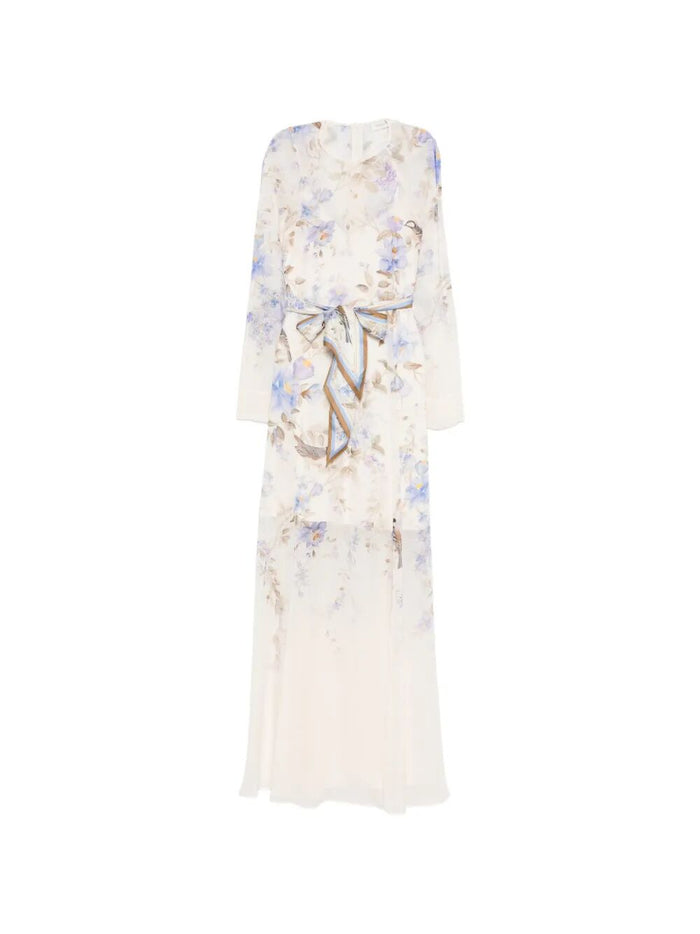 Zimmermann Luna Printed Long Dress