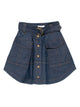 Zimmermann Denim Cargo Mini Skirt