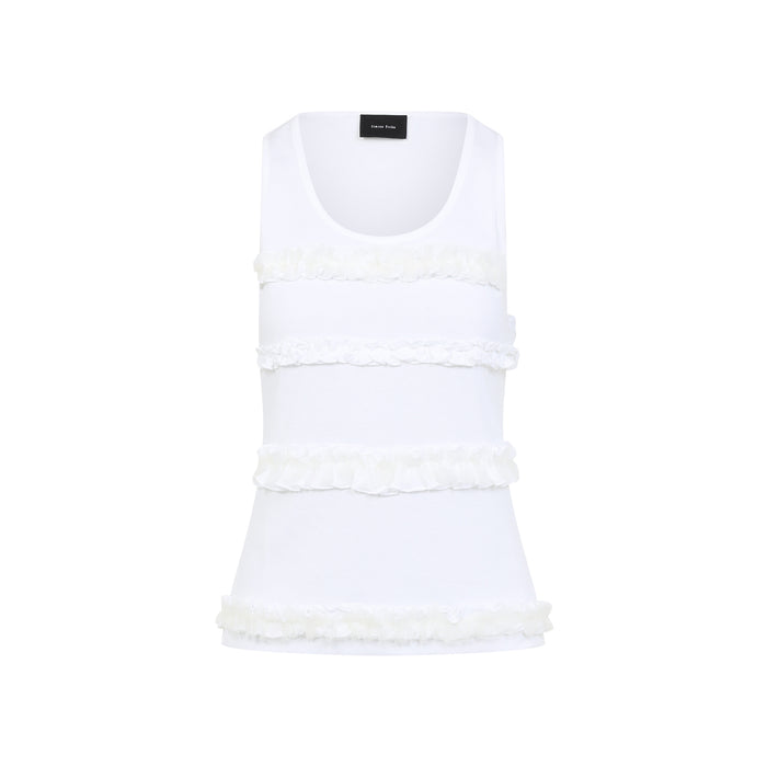 Simone Rocha Fitted Ruffle Frill T