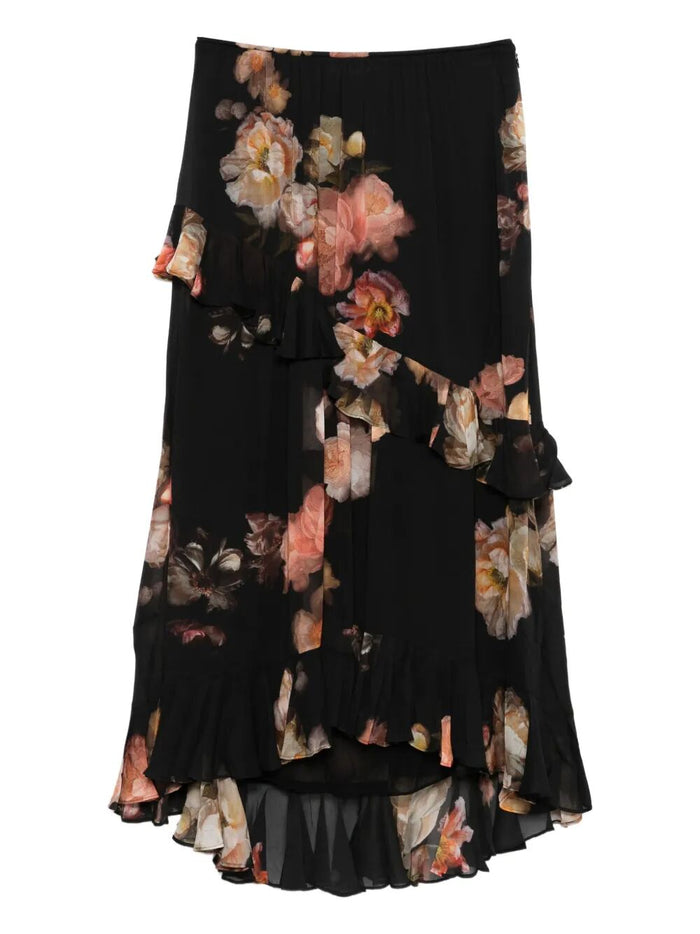 Zimmermann Hypnotic Asymmetric Midi Skirt