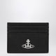 Vivienne Westwood Black Leather Flat Card Holder