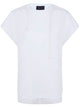 Simone Rocha "Layered Liquid Smock" T-Shirt With Embroidered
