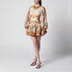 Zimmermann Indra Mini Dress With Floral Motif