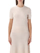 Zimmermann Zimmermann Hypnotic Cream Beaded Knit T-Shirt