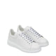 Alexander Mcqueen White Calfskin Sneakers